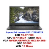 Laptop Dell Inspiron 15 3501 70234074