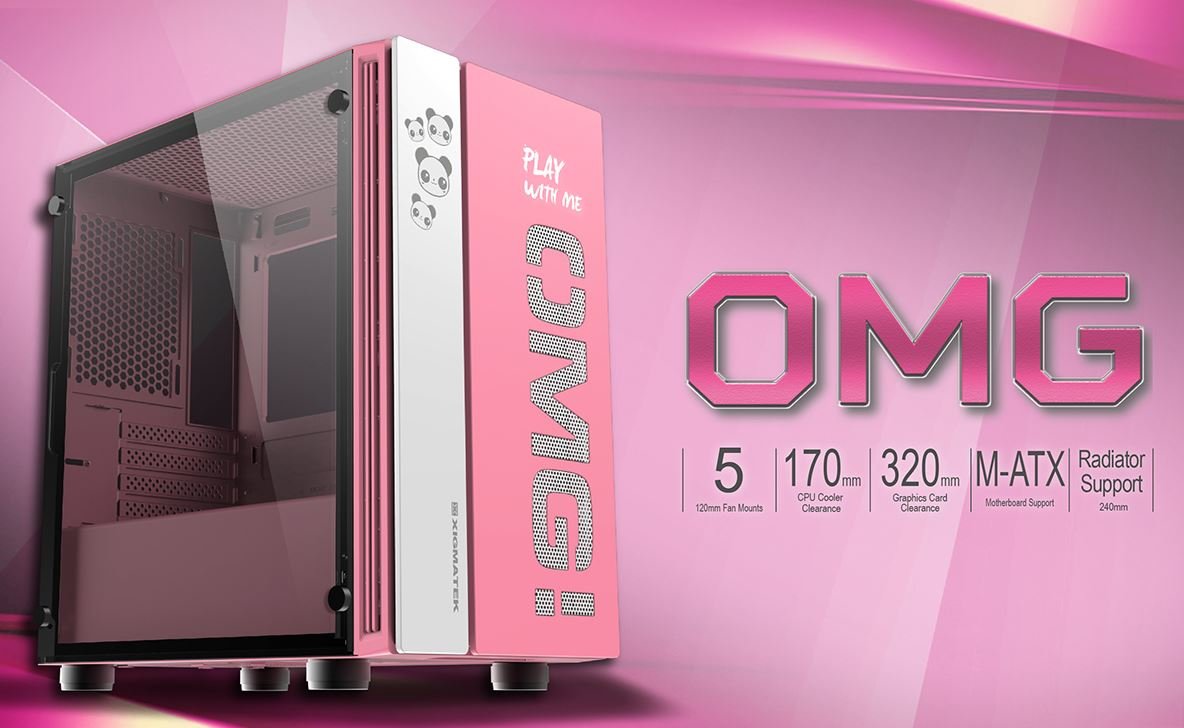 XIGMATEK OMG QUEEN (EN45631) - GAMING M-ATX